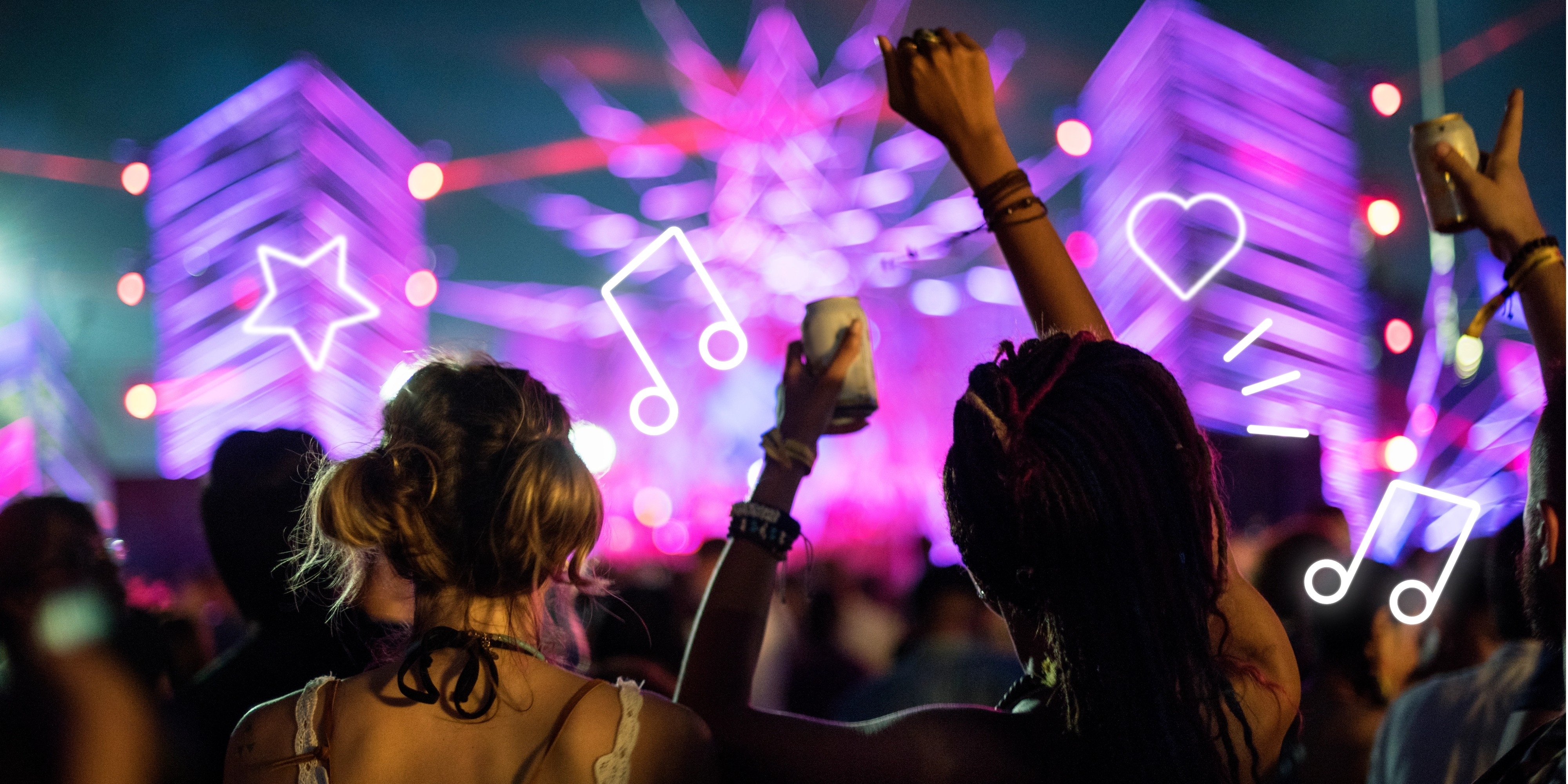 Nightlife crowd at a Houston venue