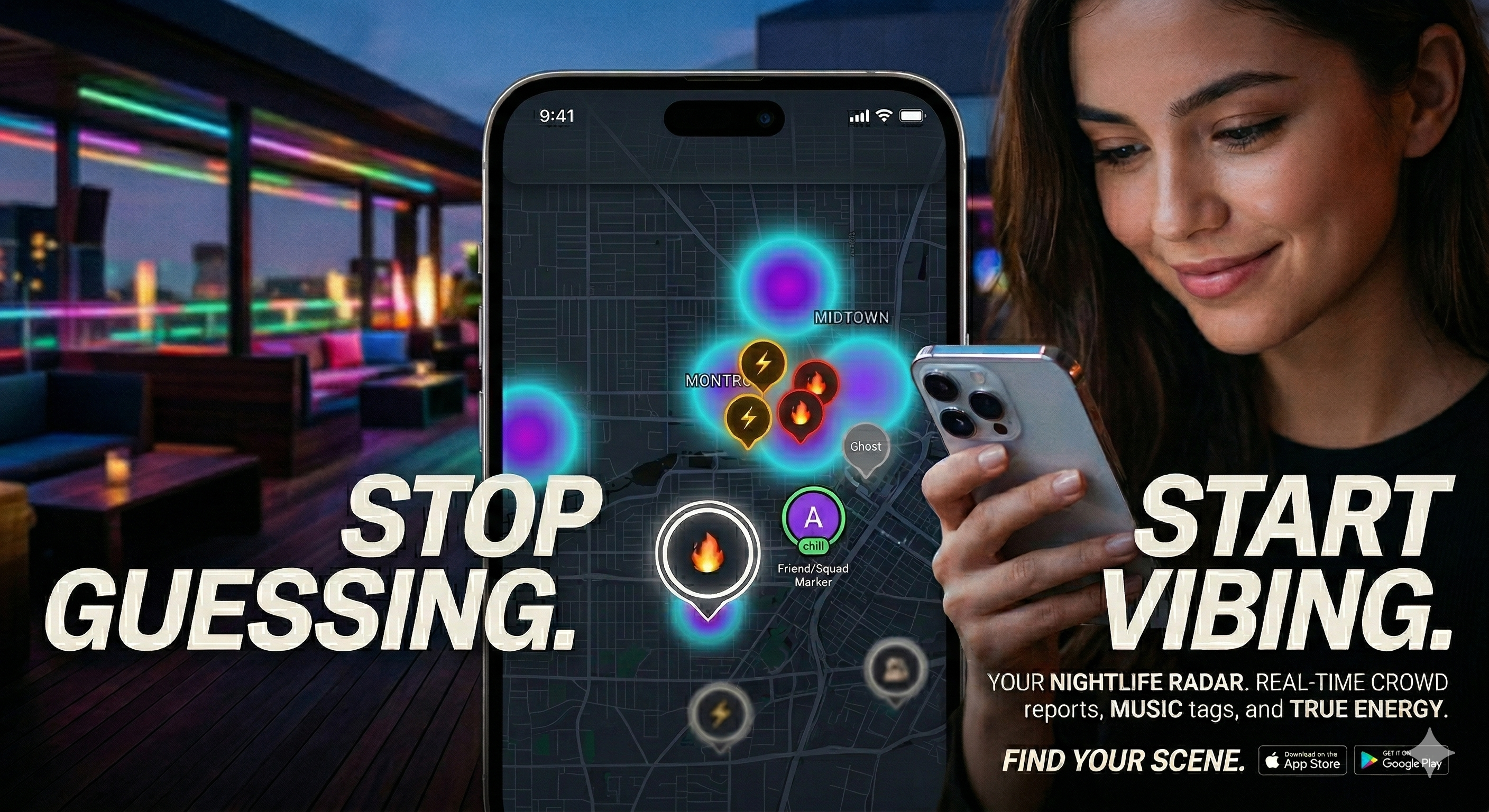 nYtevibe nightlife discovery app
